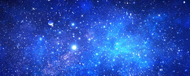 蓝色星空图