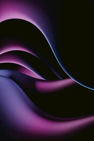 紫色流体渐变科技线条背景