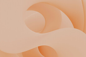 黄色流体渐变科技线条背景