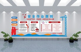 安全作业文化墙