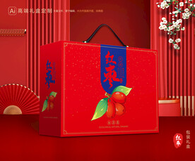 红枣包装 灰枣礼盒