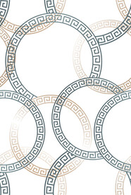 男装 回型纹 数码印花