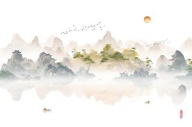 山水画