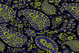 腰果花 数码印花