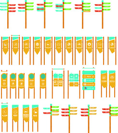 景区景点标识指示牌
