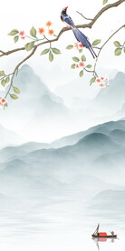 高档 中式现代玄关 TIF分层