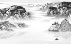 奢雅 最新灰色山水 TiF分层