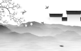 高档 最新灰色山水 TiF分层