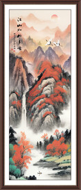 玄关山水画