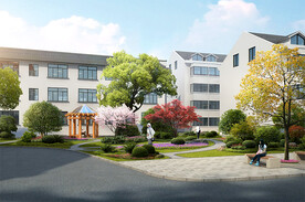 住宅小区绿化改造效果图