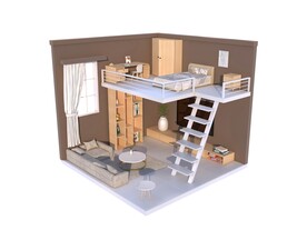 loft复式小屋
