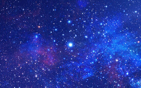 蓝色宇宙星空背景