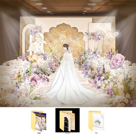 法式花园风婚礼设计