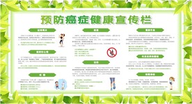预防癌症宣传栏