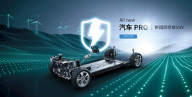 新能源汽车展板