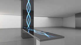 多媒体展桌设计