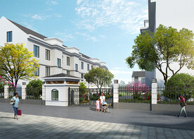 住宅绿化效果图