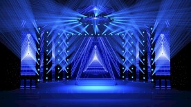 节目录制舞美效果图