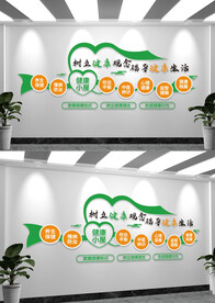 健康小屋文化墙