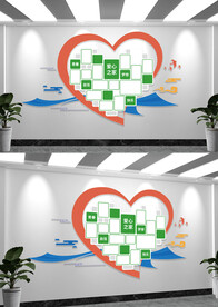 爱心之家照片墙