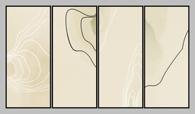 写意新中式装饰画泼墨