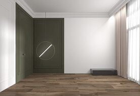 极简卧室背景墙