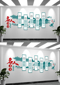 校园名人名言警句文化墙