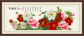 富贵花开牡丹图