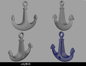3D船锚模型文件
