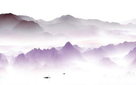 大气 中式新山水画 TiF分层