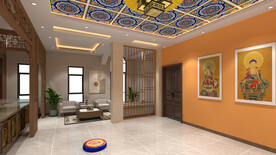 家里佛堂室内设计案例效果图