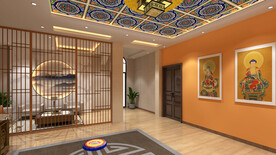 家里佛堂室内设计案例效果图
