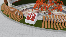 龙文化中庭景观