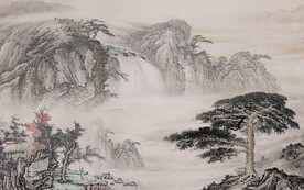 现代 最新轻奢山水 Tif分层