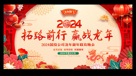 2024年龙年年会背景