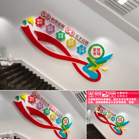 农贸市场文化墙