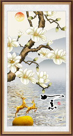 玉兰画