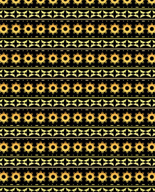 黑色底纹花纹金色图案