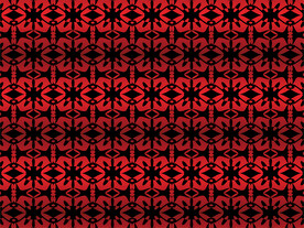 红色花纹底纹背景