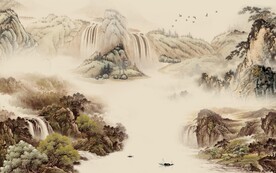 高档 高清新款山水 TIf分层