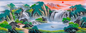 山水画