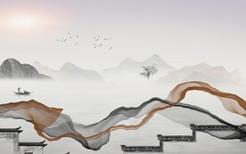 高雅 高清简意山水 TIf分层