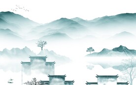 高端 清晰新传山水 Tif分层