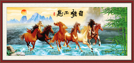 八骏马