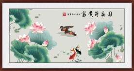 荷花图