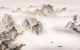 高清 最新现代山水 TIf分层