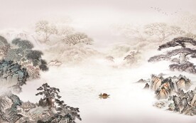 人气 最新现代山水 TIf分层