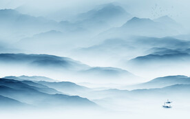 高档 意境清晰山水 TiF分层