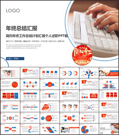 年终工作汇报PPT