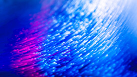 蓝色抽象3d造型